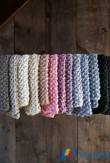 Eleventh Hour Scarf in Gentle Giant by Purl Soho /Purl Bee-Free