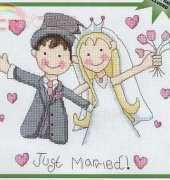 Heritage Stitchcraft Lili of the Valley Just Married