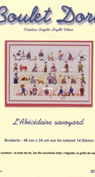 Boulet Doré BD 271 L - LAbecedaire Savoyard XSD + PCS