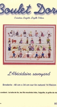Boulet Doré BD 271 L - LAbecedaire Savoyard XSD + PCS