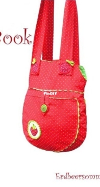Allerlieblichst - Christiane Schlipf - Erdbeersommertasche - German