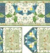 Pam Bono-Circle of bloom table runner