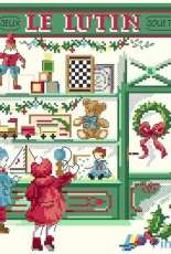 Mango-Les boutiques et métiers de toujours à broder au point de croix - Le Magasin de jouets by Veronique Enginger PCS