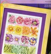 Floral Sampler by Susan Bates from Cross Stitch Gold 48