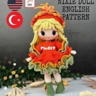Dollsgurumi - Sibel Anaçoğlu - Nixie Doll - English and Turkish