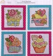 Let Them Eat Cake by Lesley Teare from Cross Stitcher 263 PCS