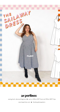 Les Perlines - Sailaway Dress - Sizes AA-O