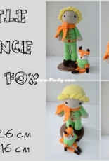 Crochet little prince and fox