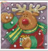 DMC K5060 - Rudolph Card