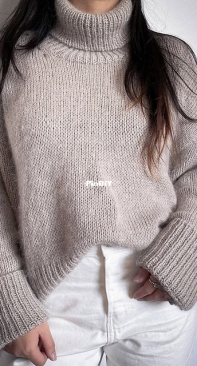 Siena Sweater by Jimin Lee - Cookie the Knitter - English, Korean