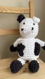 Lion Brand Yarns - Pillow Cow M20085 - Free