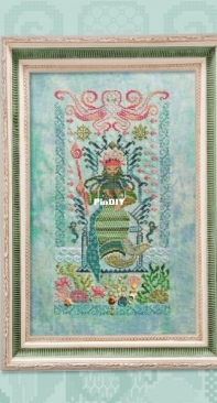 OwlForest Embroidery 0064-ML-E - The Sea King