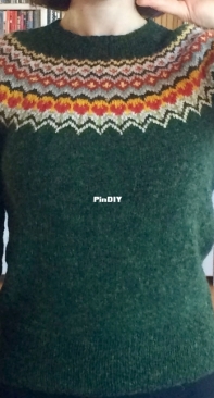 Islandic Spring Sweater by Stickolina-Swedish-Free