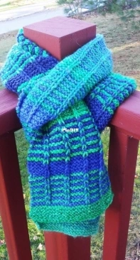 23-10 Garter Handspun by Nancy Lekx