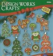 Design Works Crafts 1694 Woodland Ornaments Set - Plastic Canvas