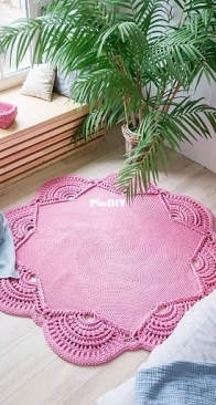 Rug LaceSunset by Tatiana Ryazanova - English