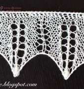 New Lace - Old Traditions - Edge lace 1 by Olga Jamovidova