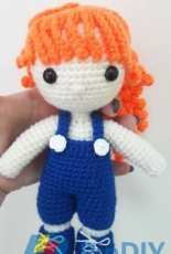 Unknown Designer - Julie doll pattern - Free