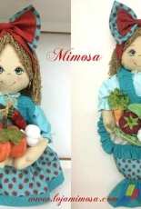 Loja Mimosa No.480 Raquel Puxa-Saco e Peso de Porta   Raquel pull-up bag and door weight - Soft Doll - Portuguese