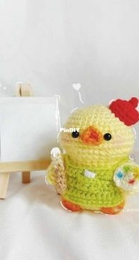 lilly gurumi - Ollie the duck painter - English