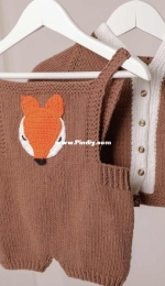 Atelié Pingouin -  Maria Dirma Silva - Set Fox - Conjunto Raposinha - Portuguese - Free