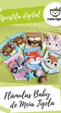 Meia Tigela - Baby Wall Hangings - Flamulas Baby - Portuguese