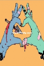 Yarn Tattoo Designs - Zombie Hands Love