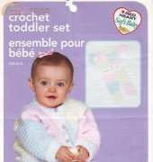 Red Heart 928.0614 Crochet Toddler Set by Belinda Carter - Free