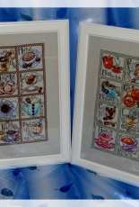 Design Works "Tea Time & Coffee Break" framed