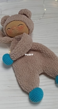 Toys By Valerie - Valerie Burova - Baby Bear Lovey