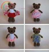 Djonesgirlz- Dress Up Bear Pattern