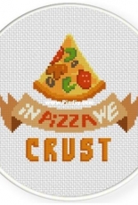 Daily Cross Stitch - In Pizza We Crust