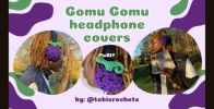 Tobi crochets - Oluwatobi - Gomu Gomu Headphones Cover - Free