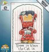 Heritage Crafts - Cats Rule CRHC954 Home is Where the Cat Is by Peter Underhill