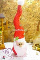 Feltro Fácil - Santa Door Stop Felt - Portuguese - Free