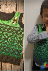 Fair Isle Vest for boy
