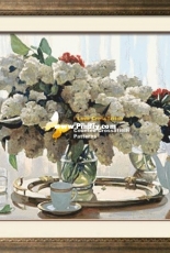 I Love CrossStitch VC-001 - Lilacs With Summer Light