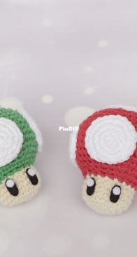 Xicotet Amigurumis - Nerea Gomis - Super Mushroom - English and Spanish - Free