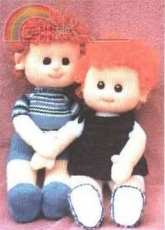 Dollettes-n-things The Curlettes Knitted Dolls