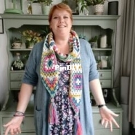 Gek op Haken - Haak me Lief - Marieke Liefting - Happy Granny Scarf - Happy Granny Sjaal - Dutch