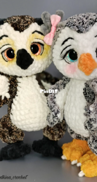 Yagodkina_crochet - Yagodkina Victoria - Little Owl U-hoo - Russian