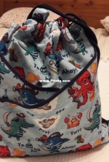 Backpack with Crossover Pockets - My work