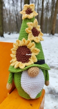Anna Nas Toys - Oksana Kovalenko - Gnome Sunflower