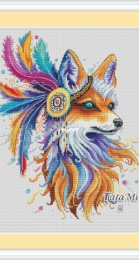 Fire Fox Fiery Chanterelle by Natalia Mityushina / TataMi XSD
