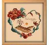 Passione Ricamo - Coeur DAutunno - Free