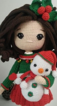 Crochet Ece - Nergiz Yetgin - Emily and snowman