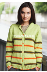 Patons-129-000445-Shawl Collar Cardigan-Free.