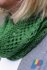 Irish Mesh Cowl by Jo Strong -English-Free