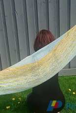 Sun On The Water Shawl by Ashley McKeever