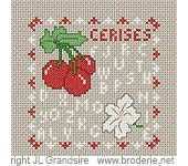 Broderie.net - Grandsire Jean-Louis - Cerises